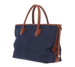 【Valentino】◆大人気◆Leith Handtasche Baumwolle◆Jeans◆ VALENTINO shoulder bag Shoulder Bag Denim Scuro | Buy bags
