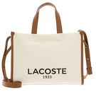 LACOSTE Heritage Canvas Shopping Bag Natural Tan LACOSTE Heritage Canvas Shopping Bag Natural Tan