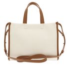 LACOSTE Heritage Canvas Shopping Bag Natural Tan LACOSTE Heritage Canvas Shopping Bag Natural Tan