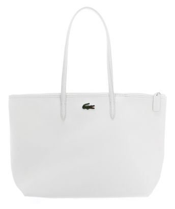 LACOSTE Do You Speak Crocodile? Shopping Bag Crocodelle Farine