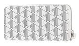 LACOSTE L Zip Wallet Mono Farine Abimes