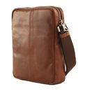 SADDLER Valle Messenger Bag Midbrown
