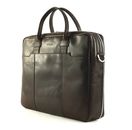 SADDLER Vadstena Computer Bag Dark Brown