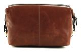 SADDLER Braga Toiletry Bag Midbrown
