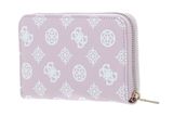 GUESS Laurel SLG Medium Zip Around Wallet Pale Pink Logo