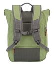 travelite Basic Rollup Backpack Green / Grey