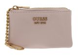 GUESS Emera SLG Zip Pouch Light Beige