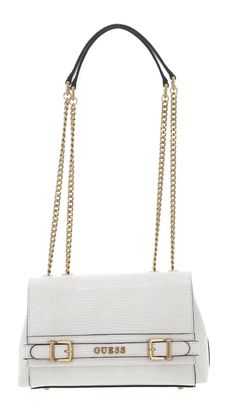 GUESS Sestri Convertible Xbody Flap Bag Stone