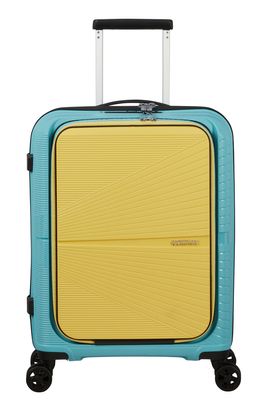 American Tourister Airconic Spinner 55 / 20 Frontl. 15.6" Trolley Surf Blue / Yellow