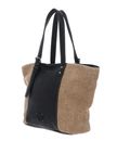 FREDsBRUDER Sea You Soon Shopper Black / Camel FREDsBRUDER Sea You Soon Shopper Black / Camel