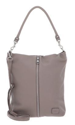 FREDsBRUDER Feeling Good Zip-Hobo Warm Grey