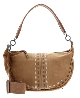 FREDsBRUDER Life Is A Midi Hobo Bag Caramel