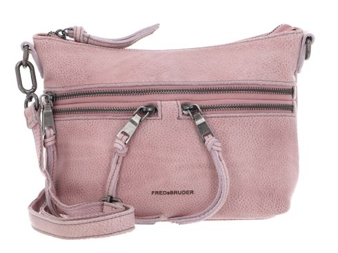 FREDsBRUDER Dear Crossbag With Front Zipper Old Rose