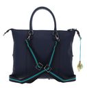 Gabs G3 Plus TG Bull Black Shoulder Bag M Ink Blue