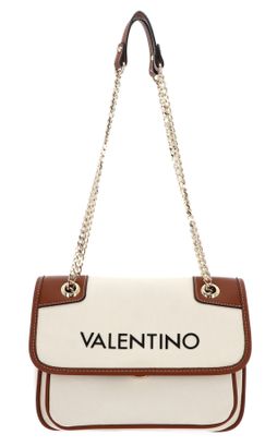 VALENTINO Leith Re Flap Bag Naturale / Cuoio