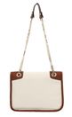 VALENTINO Leith Re Flap Bag Naturale / Cuoio