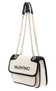VALENTINO Leith Re Flap Bag Naturale / Nero VALENTINO Leith Re Flap Bag Naturale / Nero