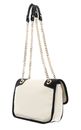 VALENTINO Leith Re Flap Bag Naturale / Nero VALENTINO Leith Re Flap Bag Naturale / Nero