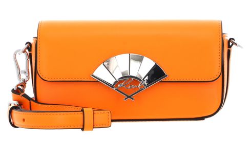 KARL LAGERFELD K / Signature Fan Crossbody Bag S Clementine