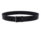 LACOSTE Elegance Plain Leather Belt W130 Noir LACOSTE Elegance Plain Leather Belt W130 Noir