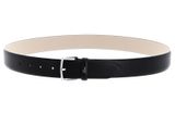 LACOSTE Elegance 35 Flat Raw Edge Belt W130 Noir LACOSTE Elegance 35 Flat Raw Edge Belt W130 Noir
