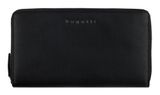 bugatti Mira Ladies Long Zip Wallet Black bugatti Mira Ladies Long Zip Wallet Black