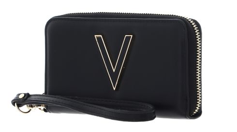 VALENTINO Coney Zip Around Wallet Nero