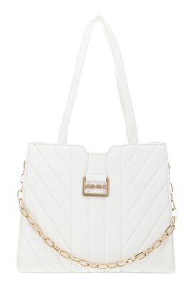 VALENTINO Oaxaca Shopping Bag Bianco