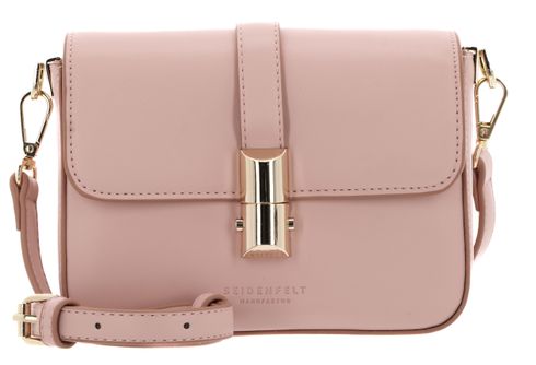 SEIDENFELT MANUFAKTUR Lilla Ro Crossbody Bag S Powder Pink / Gold