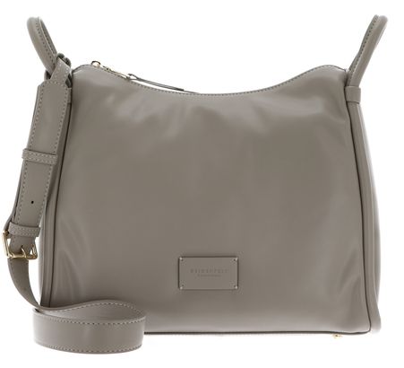 SEIDENFELT MANUFAKTUR Kaavi Hobo Bag Smooth Taupe / Gold