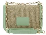 SEIDENFELT MANUFAKTUR Tanhua Crossbag Peppermint Green / Gold