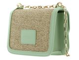 SEIDENFELT MANUFAKTUR Tanhua Crossbag Peppermint Green / Gold