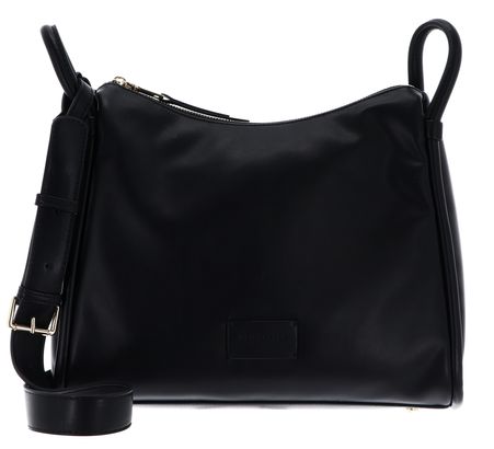 SEIDENFELT MANUFAKTUR Kaavi Hobo Bag Black / Gold