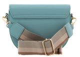 SEIDENFELT MANUFAKTUR Heby Saddle Bag Dusty Aqua / Gold SEIDENFELT MANUFAKTUR Heby Saddle Bag Dusty Aqua / Gold