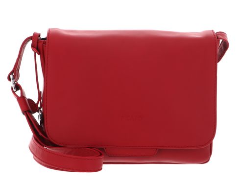 PICARD Timeless Crossbody Bag With Flap Red