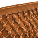 FOSSIL Penrose Pouch Clutch Saddle Suede