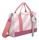 Fritzi aus Preußen Canvas Stripe Hello Kitty Tote Bag Ice Rose