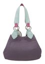 Fritzi aus Preußen Izzy Mini Canvas Shoulder Bag Purple Cat