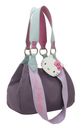 Fritzi aus Preußen Izzy Mini Canvas Shoulder Bag Purple Cat