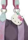 Fritzi aus Preußen Izzy Mini Canvas Shoulder Bag Purple Cat
