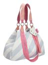 Fritzi aus Preußen Izzy Medium Canvas Stripe Hello Kitty Shopper Ice blue Fritzi aus Preußen Izzy Medium Canvas Stripe Hello Kitty Shopper Ice blue