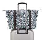 kipling Basic Print Art Medium Tote Abstract Print kipling Basic Print Art Medium Tote Abstract Print