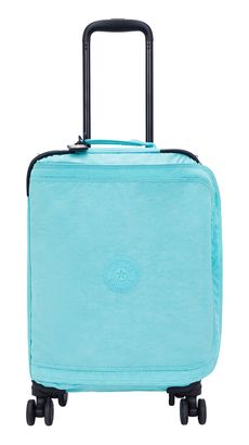 kipling Basic Spontaneous Cabin Size Wheeled Luggage S Deepest Aqua