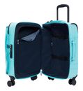 kipling Basic Spontaneous Cabin Size Wheeled Luggage S Deepest Aqua kipling Basic Spontaneous Cabin Size Wheeled Luggage S Deepest Aqua