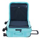 kipling Basic Spontaneous Cabin Size Wheeled Luggage S Deepest Aqua kipling Basic Spontaneous Cabin Size Wheeled Luggage S Deepest Aqua