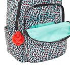 kipling Basic Print Seoul Backpack L Abstract Print