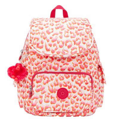 kipling Basic Print City Pack Mini Backpack S Latin Cheetah