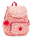 kipling Basic Print City Pack Mini Backpack S Latin Cheetah
