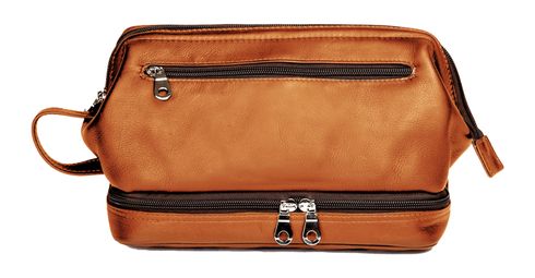 HAROLD'S Country Toilet Bag S Cognac