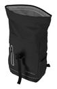 travelite Basics Roll-Up Backpack Plane Black